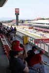 Tribuna principal zona ALTA <br/> Tribuna D, GP Barcelona <br/> Circuit de Catalunya